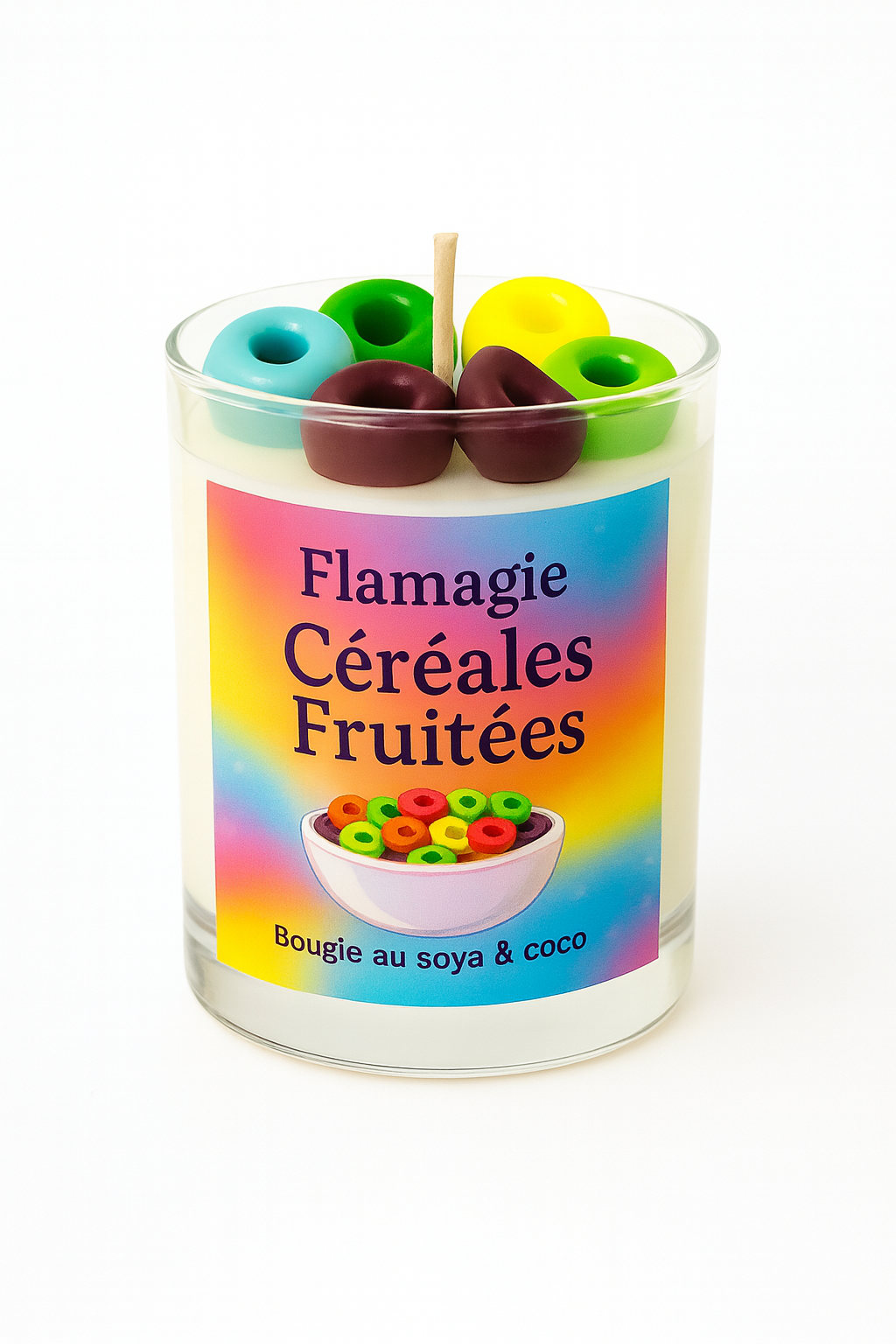 Bougie gourmande – Céréales Fruitées