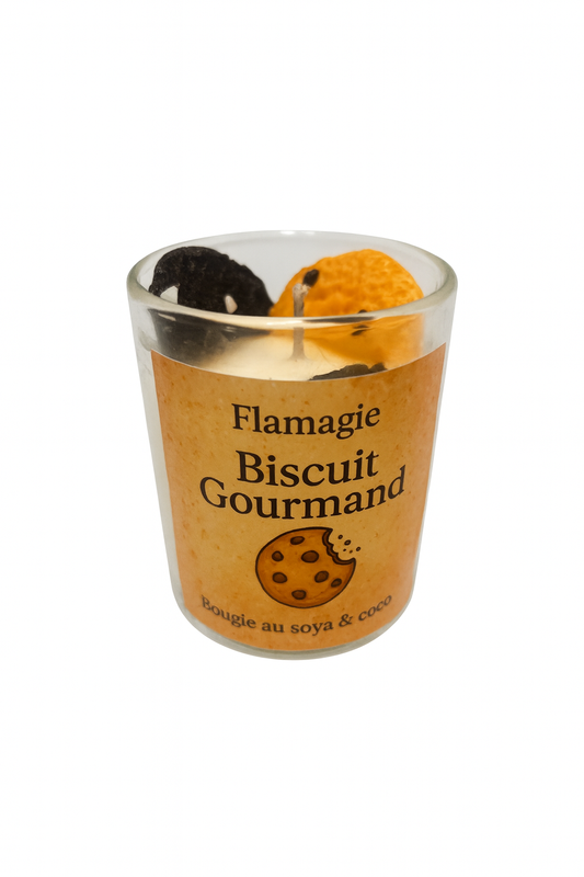 Bougie Biscuit Gourmand 4 oz 🍪✨