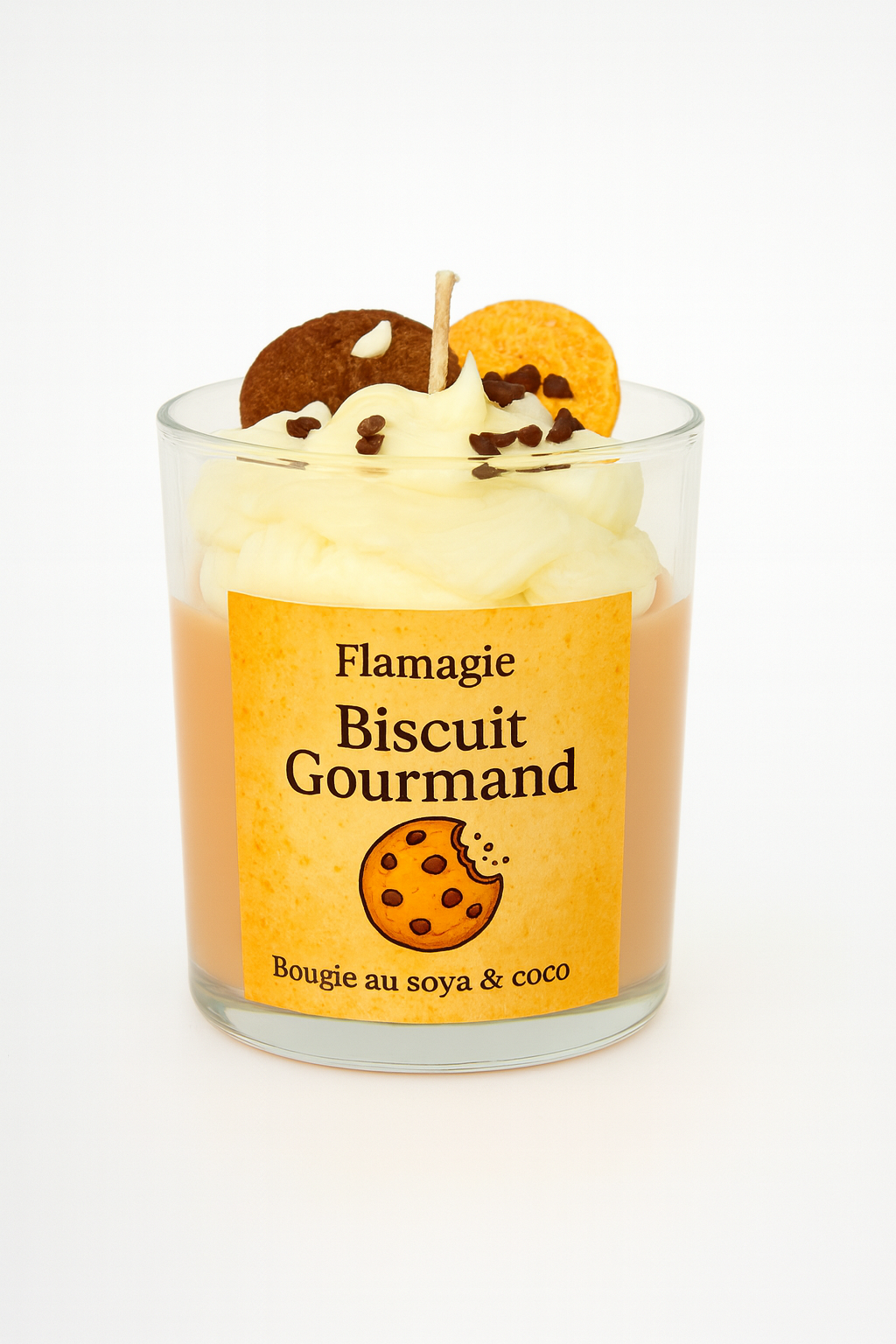 Bougie gourmande Biscuit